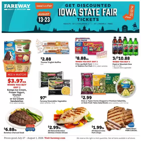 Fareway catalogue | Special offers for you | 2026-07-27T00:00:00.000Z - 2026-08-01T00:00:00.000Z