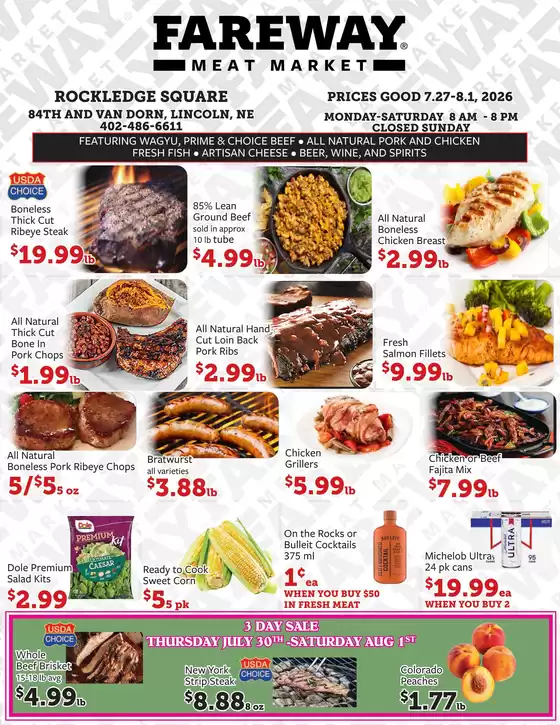 Fareway catalogue | Attractive special offers for everyone | 2026-07-27T00:00:00.000Z - 2026-08-01T00:00:00.000Z