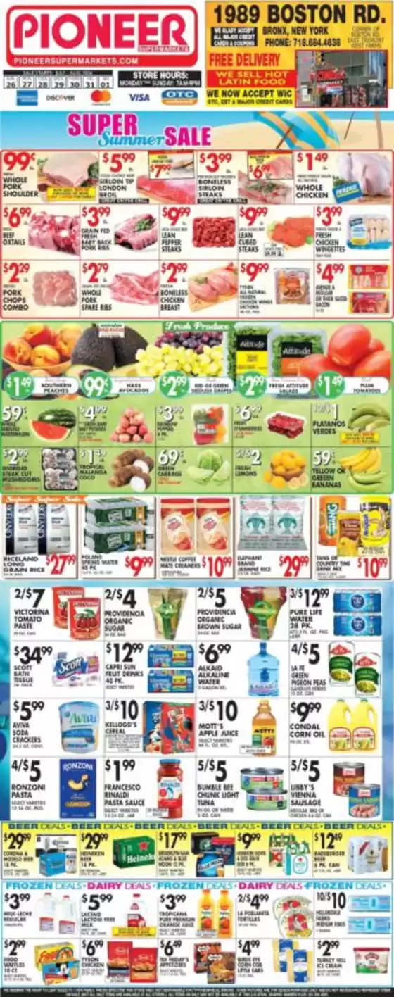 Pioneer Supermarkets catalogue | Discounts and promotions | 2026-07-26T00:00:00.000Z - 2026-08-01T00:00:00.000Z