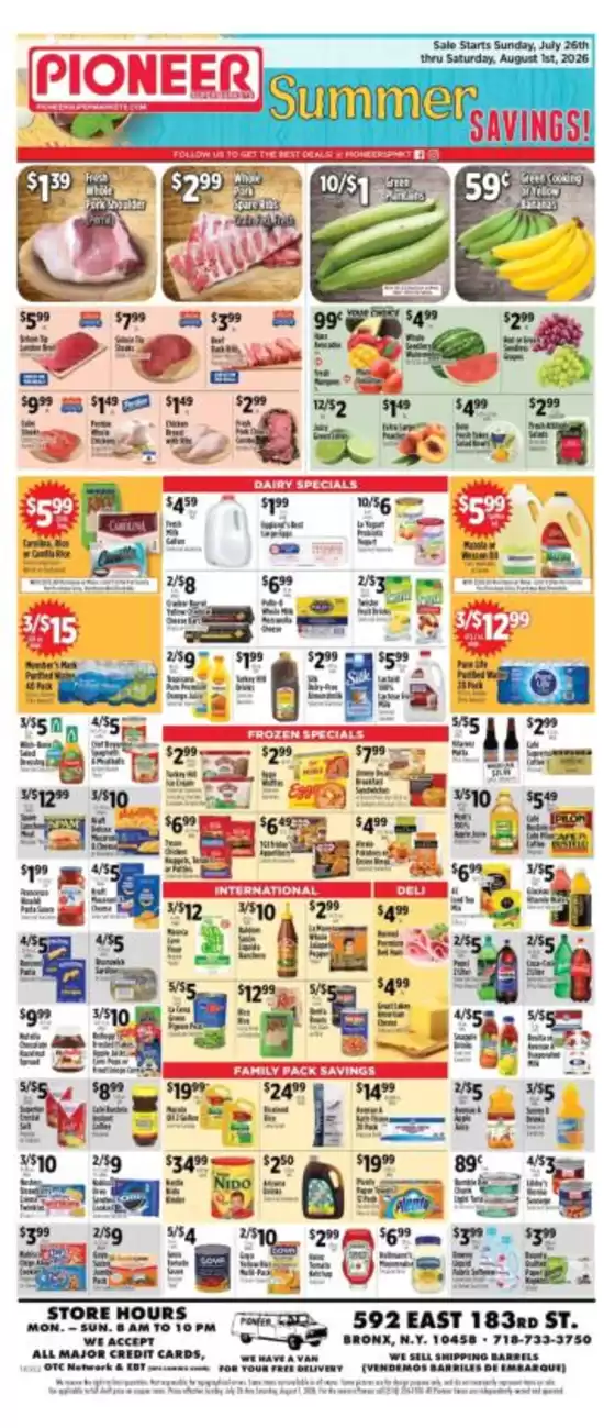 Pioneer Supermarkets catalogue | New offers to discover | 2026-07-26T00:00:00.000Z - 2026-08-01T00:00:00.000Z