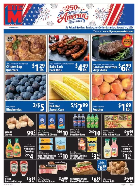 BigM Supermarkets catalogue | Top offers for smart savers | 2026-07-26T00:00:00.000Z - 2026-08-01T00:00:00.000Z