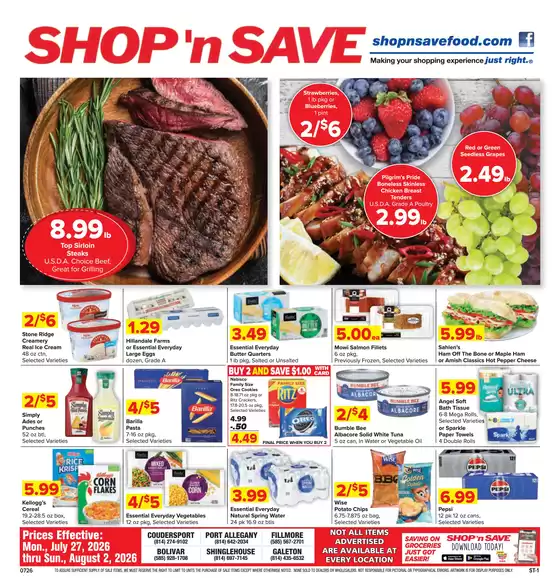 Shop 'n Save catalogue | Top deals and discounts | 2026-07-27T00:00:00.000Z - 2026-08-02T00:00:00.000Z