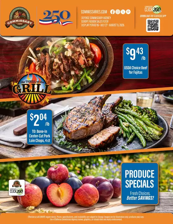 Commissary catalogue | Great offer for bargain hunters | 2026-07-27T00:00:00.000Z - 2026-08-09T00:00:00.000Z