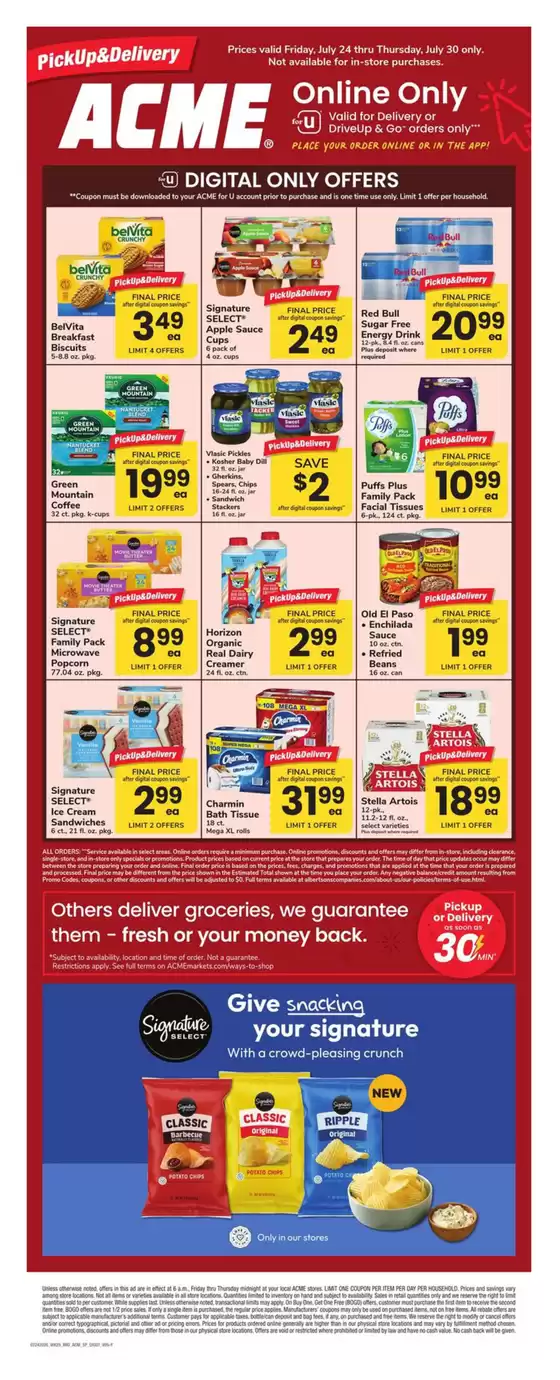 ACME catalogue in New York | Acme Markets - SP | 2026-07-24T00:00:00.000Z - 2026-07-30T00:00:00.000Z