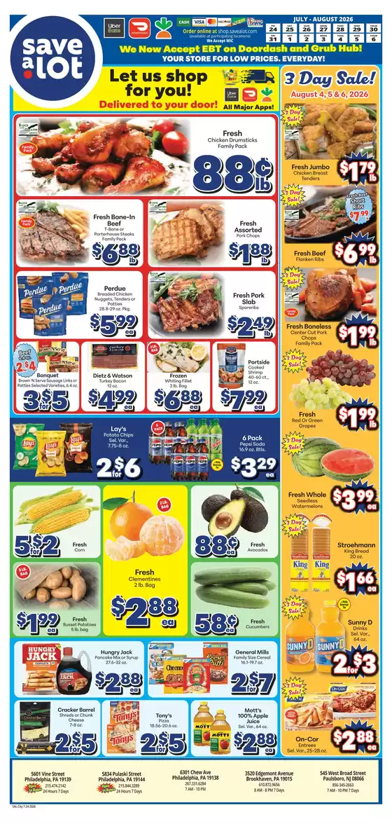 Save a Lot catalogue | Our best offers for you | 2026-07-24T00:00:00.000Z - 2026-08-06T00:00:00.000Z