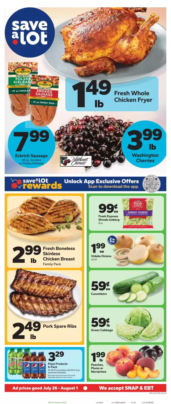 Save a Lot catalogue | Wide range of offers | 2026-07-26T00:00:00.000Z - 2026-08-01T00:00:00.000Z