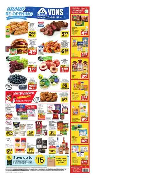 Vons catalogue | Weekly Ad - SoCal | 2026-07-29T00:00:00.000Z - 2026-08-04T00:00:00.000Z