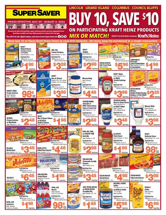 Super Saver catalogue | Save now with our deals | 2026-07-29T00:00:00.000Z - 2026-08-04T00:00:00.000Z