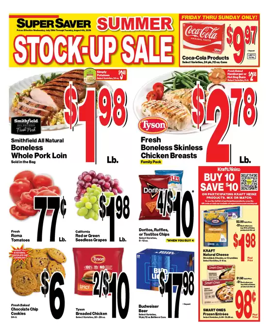 Super Saver catalogue | New offers to discover | 2026-07-29T00:00:00.000Z - 2026-08-04T00:00:00.000Z