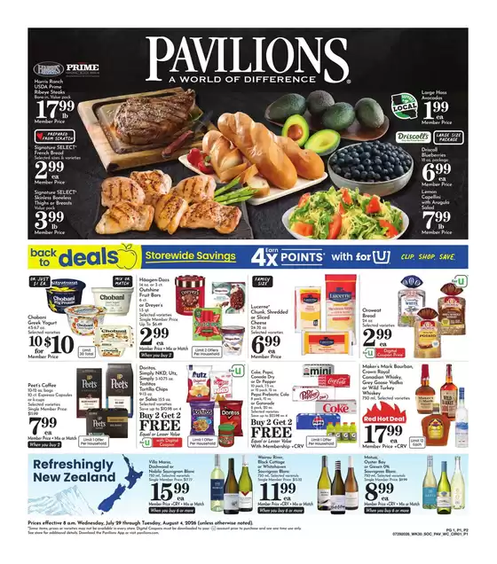 Pavilions catalogue in Escondido CA | Weekly Ad | 2026-07-29T00:00:00.000Z - 2026-08-04T00:00:00.000Z