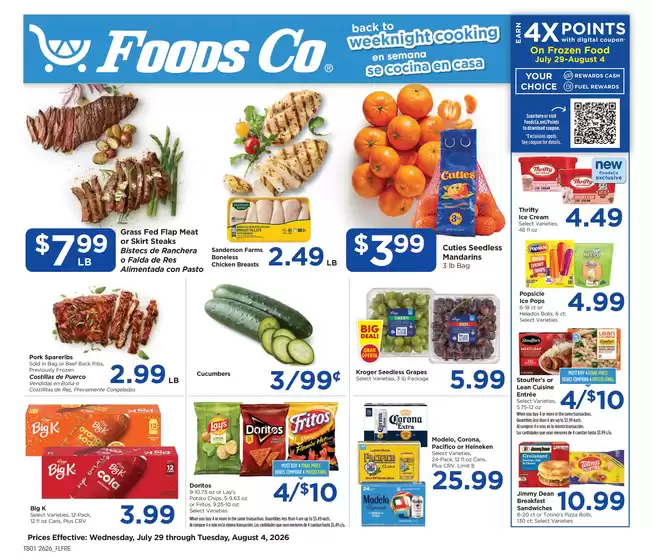 Foods Co catalogue | Weekly Ad | 2026-07-29T00:00:00.000Z - 2026-08-04T00:00:00.000Z