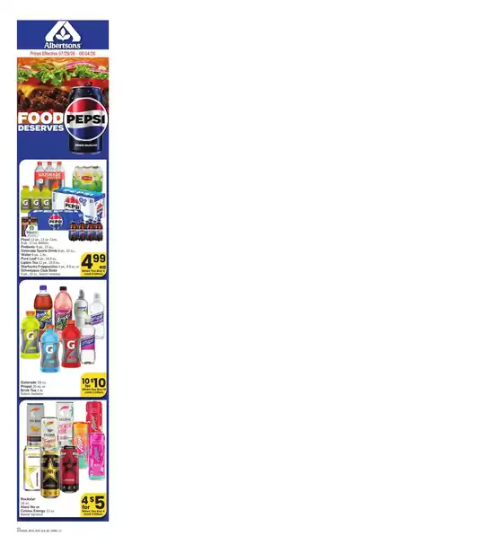 Albertsons catalogue | Great discounts on selected products | 2026-07-29T00:00:00.000Z - 2026-08-04T00:00:00.000Z