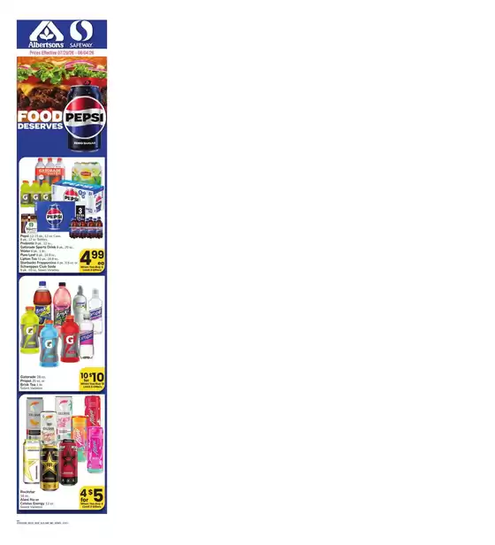 Albertsons catalogue | Discounts and promotions | 2026-07-29T00:00:00.000Z - 2026-08-04T00:00:00.000Z