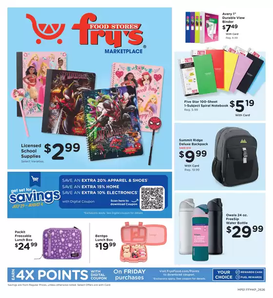 Fry's catalogue in Apache Junction AZ | Home & Apparel | 2026-07-29T00:00:00.000Z - 2026-08-04T00:00:00.000Z