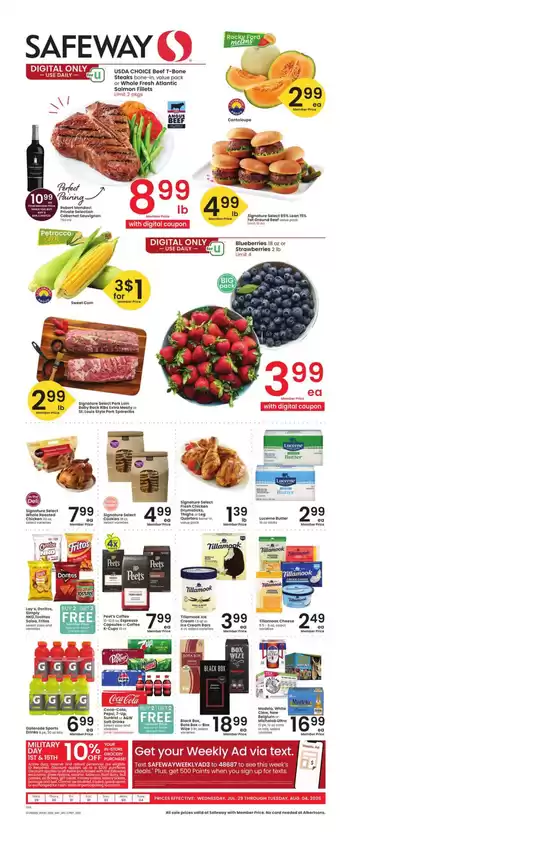 Safeway catalogue in Cheyenne WY | Save now with our deals | 2026-07-29T00:00:00.000Z - 2026-08-04T00:00:00.000Z