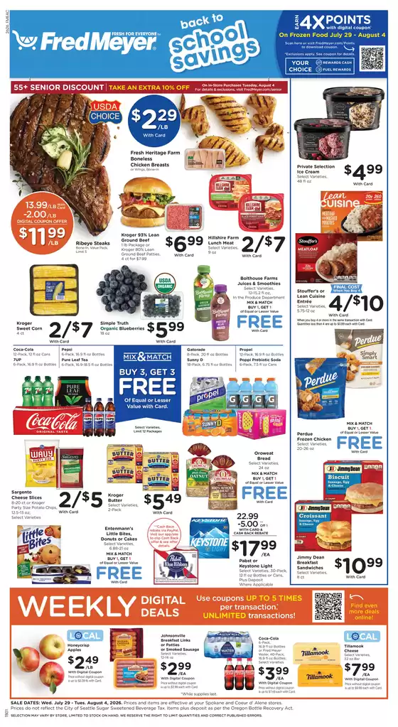 Fred Meyer catalogue | Our best bargains | 2026-07-29T00:00:00.000Z - 2026-08-04T00:00:00.000Z