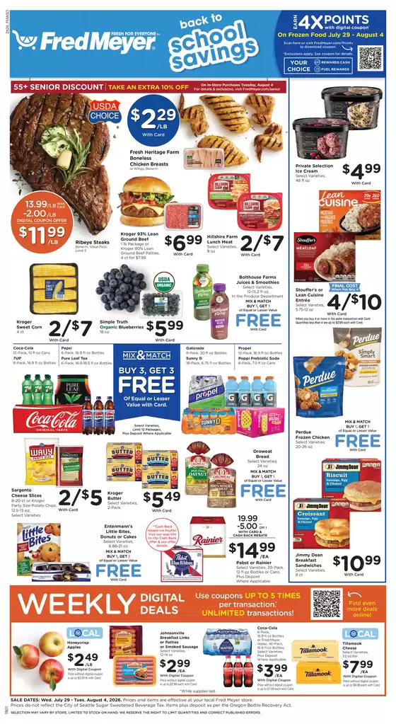 Fred Meyer catalogue | Top offers for smart savers | 2026-07-29T00:00:00.000Z - 2026-08-04T00:00:00.000Z