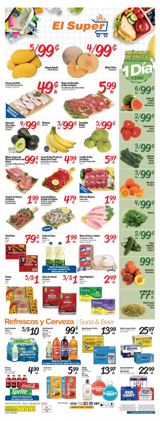 El Super catalogue | Great offer for bargain hunters | 2026-07-29T00:00:00.000Z - 2026-08-04T00:00:00.000Z