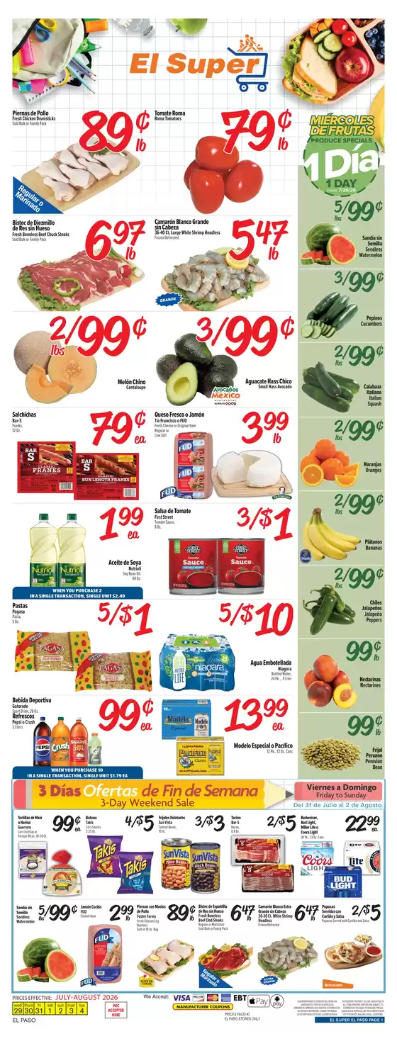 El Super catalogue | Save now with our deals | 2026-07-29T00:00:00.000Z - 2026-08-04T00:00:00.000Z
