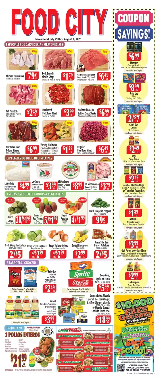 El Ahorro catalogue | Our best bargains | 2026-07-29T00:00:00.000Z - 2026-08-04T00:00:00.000Z