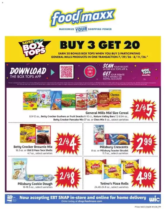 Foodmaxx catalogue in Soquel CA | Top deals and discounts | 2026-07-29T00:00:00.000Z - 2026-08-11T00:00:00.000Z