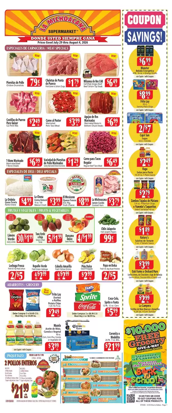 El Ahorro catalogue | Great offer for bargain hunters | 2026-07-29T00:00:00.000Z - 2026-08-04T00:00:00.000Z