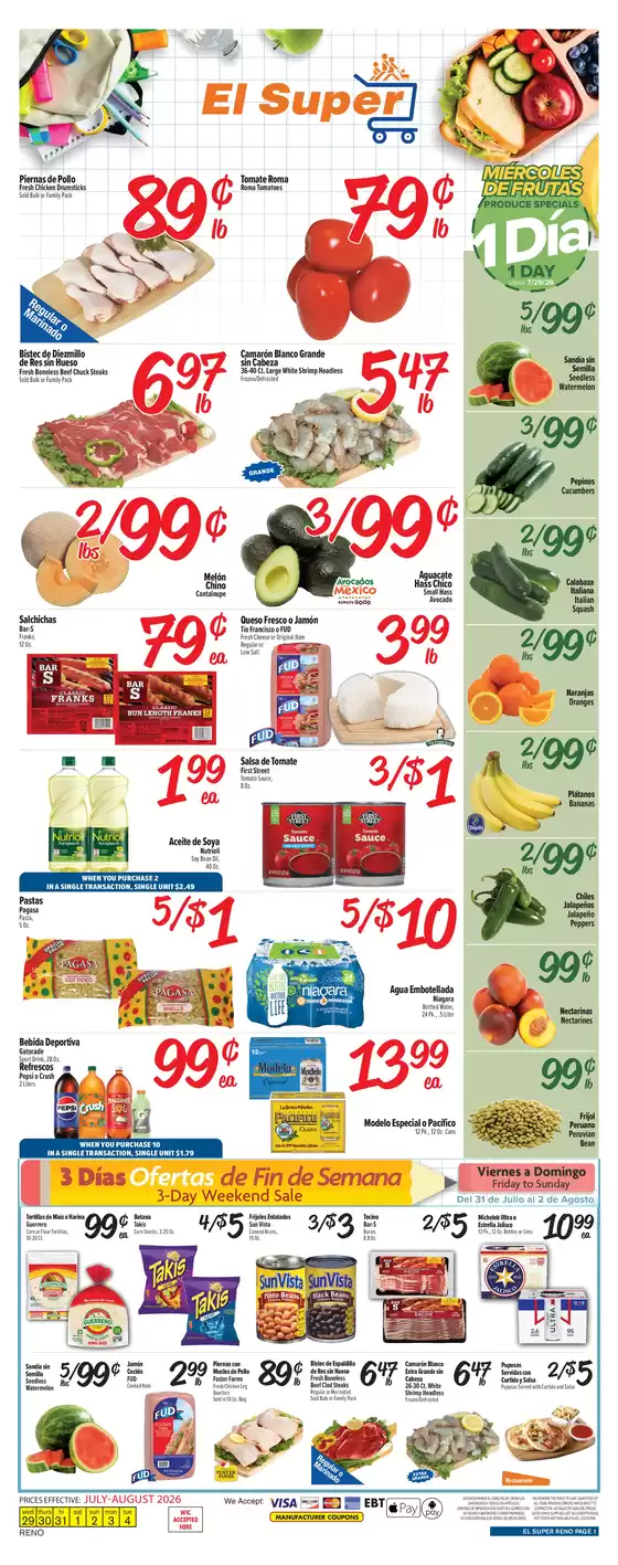 El Super catalogue | Discounts and promotions | 2026-07-29T00:00:00.000Z - 2026-08-04T00:00:00.000Z