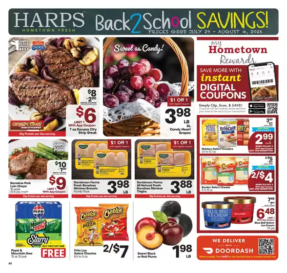 Harp's Market catalogue | Discover attractive offers | 2026-07-29T00:00:00.000Z - 2026-08-04T00:00:00.000Z