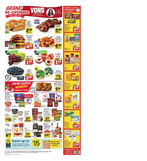 Vons catalogue | Weekly Ad - SoCal | 2026-07-29T00:00:00.000Z - 2026-08-04T00:00:00.000Z