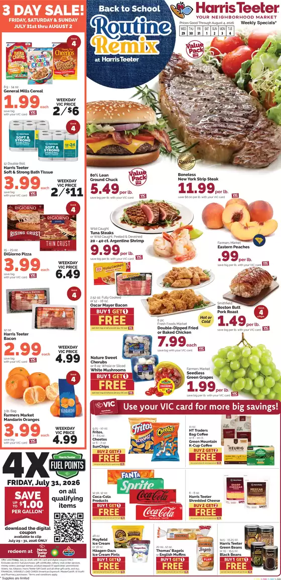 Harris Teeter catalogue | New offers to discover | 2026-07-29T00:00:00.000Z - 2026-08-04T00:00:00.000Z