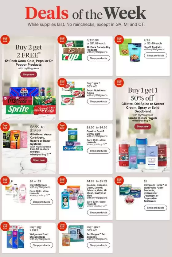 Walgreens catalogue | Our best deals for you | 2026-08-02T00:00:00.000Z - 2026-08-08T00:00:00.000Z