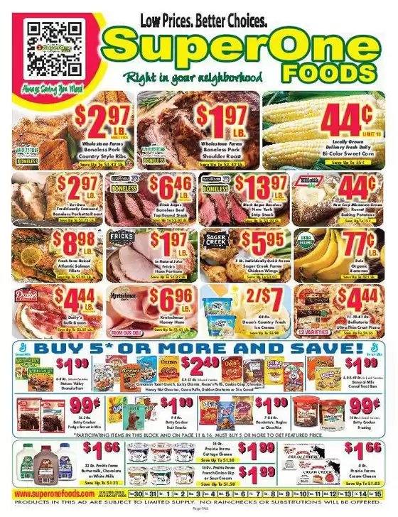 Super One Foods catalogue | Coupon Book Savings | 2026-07-08T00:00:00.000Z - 2026-08-15T00:00:00.000Z