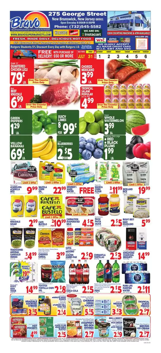 Bravo Supermarkets catalogue | New offers to discover | 2026-07-31T00:00:00.000Z - 2026-08-06T00:00:00.000Z