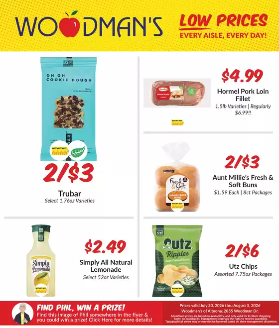 Woodman's catalogue | Woodman's weekly ad | 2026-07-30T00:00:00.000Z - 2026-08-05T00:00:00.000Z