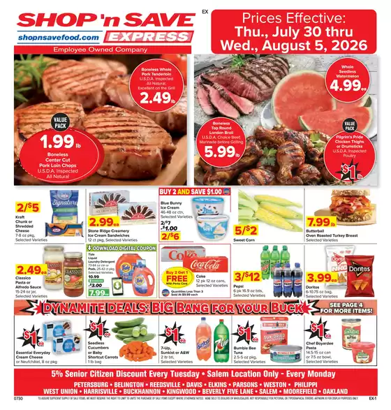 Shop 'n Save catalogue | Great discounts on selected products | 2026-07-30T00:00:00.000Z - 2026-08-05T00:00:00.000Z