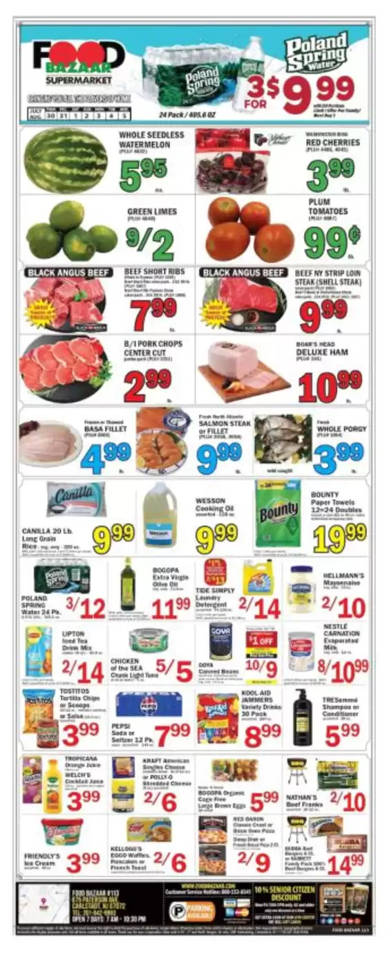 Food Bazaar catalogue | Top deals for all customers | 2026-07-30T00:00:00.000Z - 2026-08-05T00:00:00.000Z