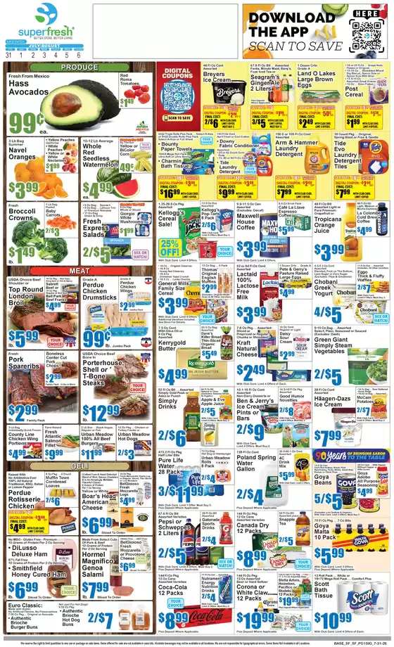 Super Fresh catalogue | Super Fresh weekly ad | 2026-07-31T00:00:00.000Z - 2026-08-06T00:00:00.000Z