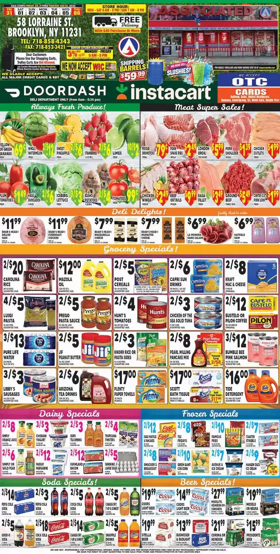 Associated catalogue | Attractive special offers for everyone | 2026-07-31T00:00:00.000Z - 2026-08-06T00:00:00.000Z