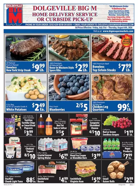 BigM Supermarkets catalogue | Our best offers for you | 2026-07-31T00:00:00.000Z - 2026-08-06T00:00:00.000Z