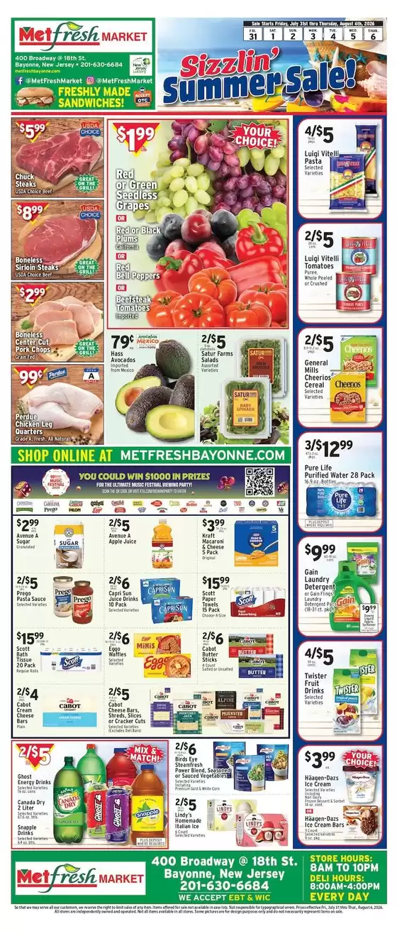 Met Foodmarkets catalogue | Met Foodmarkets weekly ad | 2026-07-31T00:00:00.000Z - 2026-08-06T00:00:00.000Z