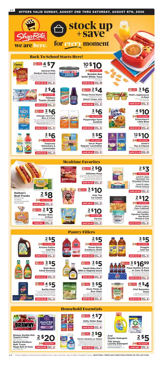 ShopRite catalogue | Great offer for all customers | 2026-07-30T00:00:00.000Z - 2026-08-08T00:00:00.000Z