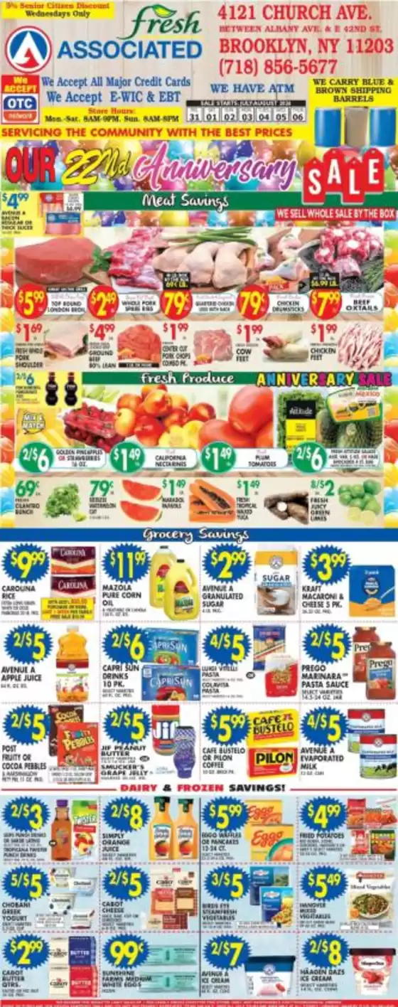 Associated catalogue | Current special promotions | 2026-07-31T00:00:00.000Z - 2026-08-06T00:00:00.000Z