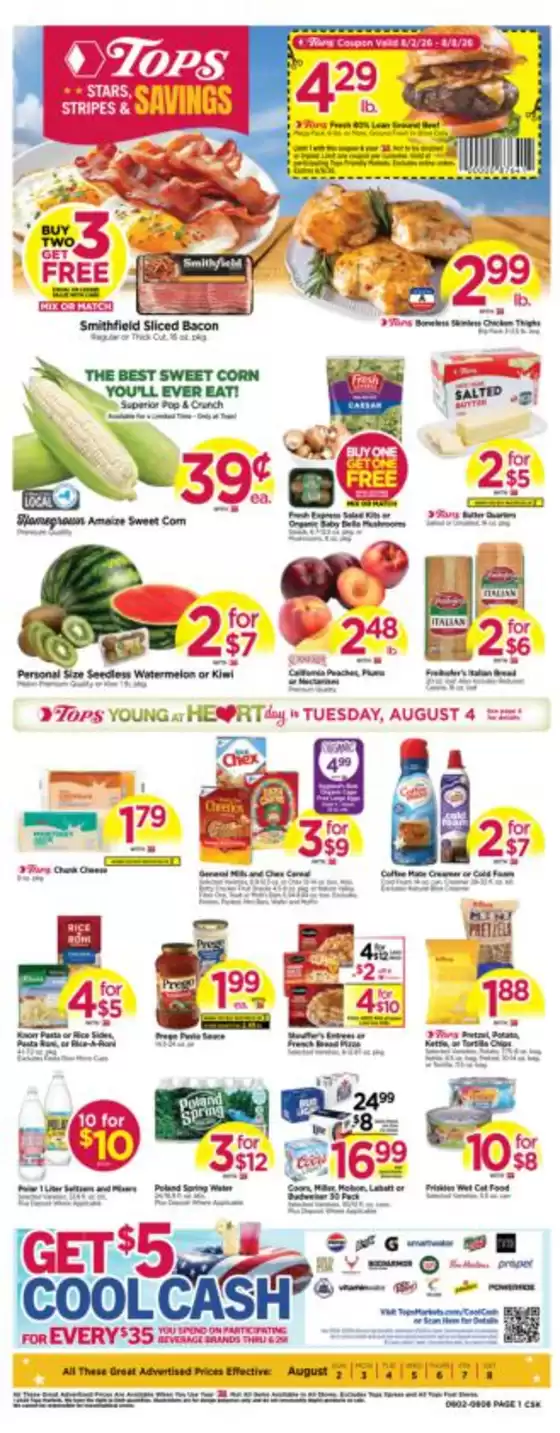 Tops catalogue | Wide range of offers | 2026-08-02T00:00:00.000Z - 2026-08-08T00:00:00.000Z