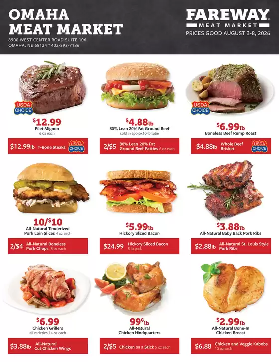 Fareway catalogue | Discounts and promotions | 2026-08-03T00:00:00.000Z - 2026-08-08T00:00:00.000Z