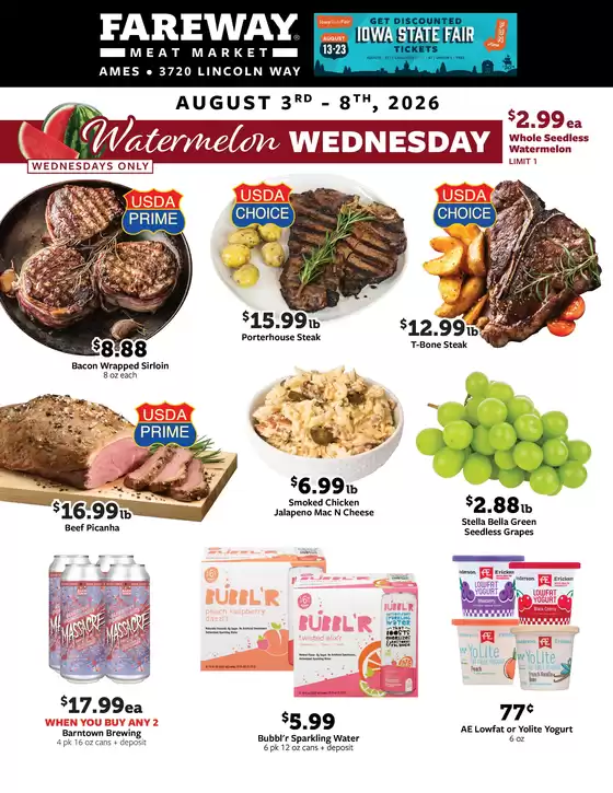 Fareway catalogue | Our best offers for you | 2026-08-03T00:00:00.000Z - 2026-08-08T00:00:00.000Z