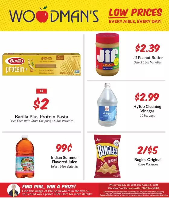 Woodman's catalogue | Current deals and offers | 2026-07-30T00:00:00.000Z - 2026-08-05T00:00:00.000Z