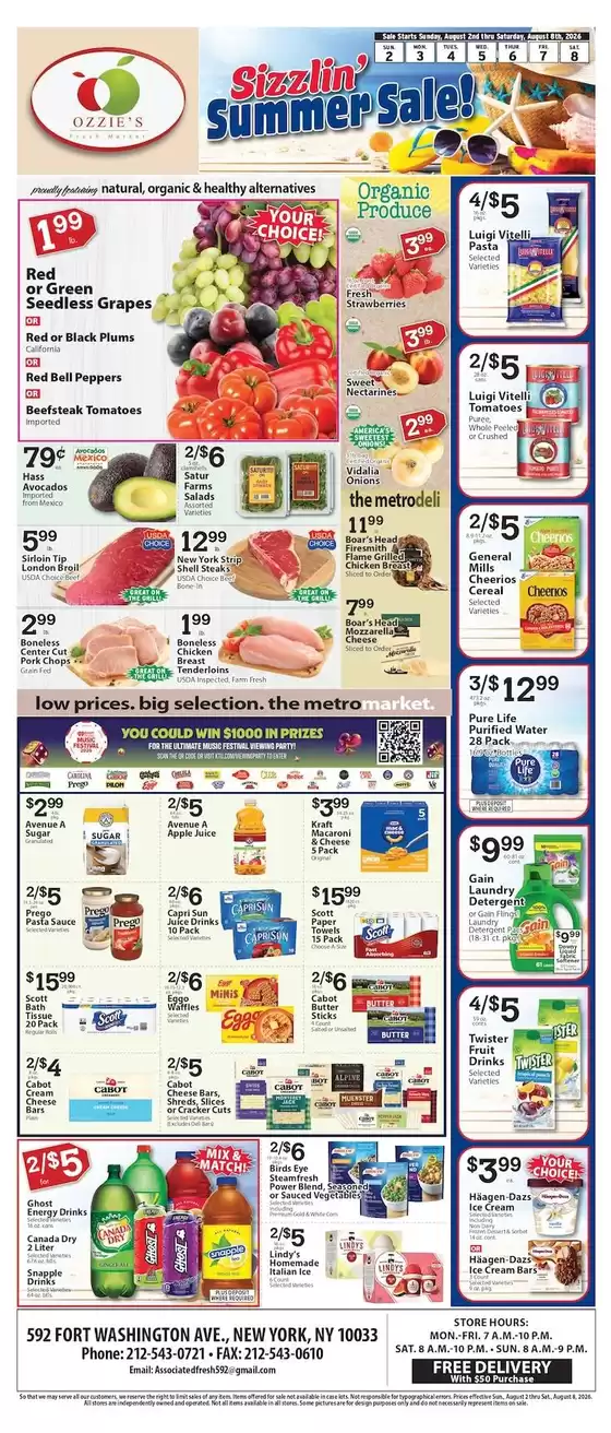 Associated catalogue | Discounts and promotions | 2026-08-02T00:00:00.000Z - 2026-08-08T00:00:00.000Z