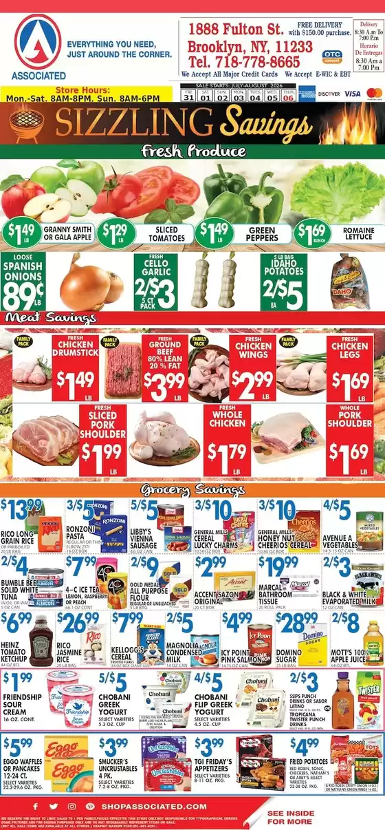 Associated catalogue | Associated weekly ad | 2026-07-31T00:00:00.000Z - 2026-08-06T00:00:00.000Z