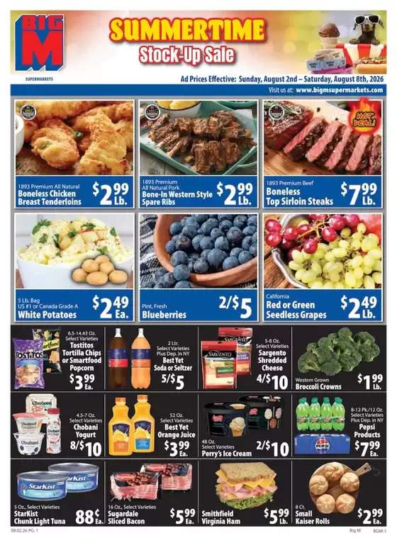BigM Supermarkets catalogue | New offers to discover | 2026-08-02T00:00:00.000Z - 2026-08-08T00:00:00.000Z