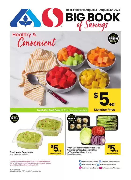 Albertsons catalogue | Albertsons - Portland - BBS | 2026-08-03T00:00:00.000Z - 2026-08-30T00:00:00.000Z